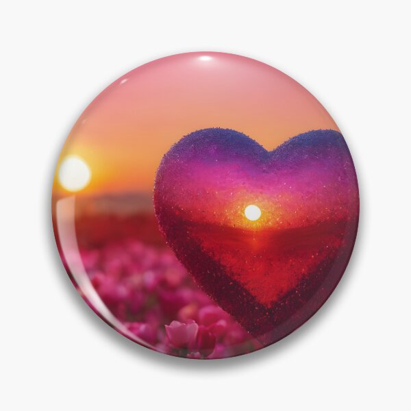 Item preview, Sunset Heart on the Beach designed and sold by KeiraSlackDesigns.