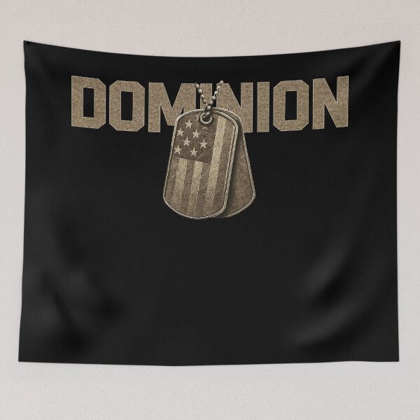 Item preview, DOMINION Military Dog Tags Design designed and sold by Callsign 84.