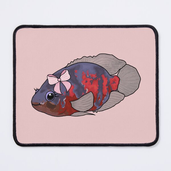 Item preview, Cute girly Oscar fish designed and sold by Hattie's Aquariums.