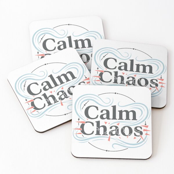 Item preview, BEST SELLER Calm Chaos Balanced Mindset USA designed and sold by Gilded Dreams.