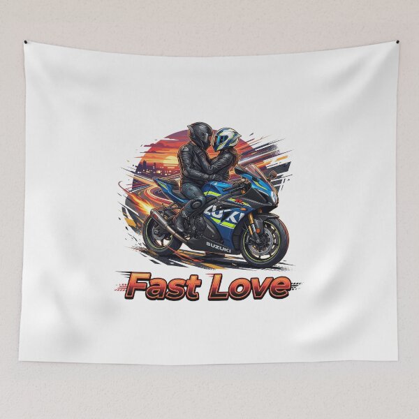 Item preview, Fast Love – High Speed Motorcycle Romance designed and sold by enzoade.