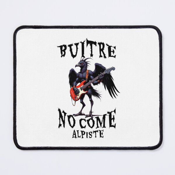 Item preview, Song in Spanish: "Vulture doesn't eat birdseed". Series: Birdman. designed and sold by Rebeldía Pura.