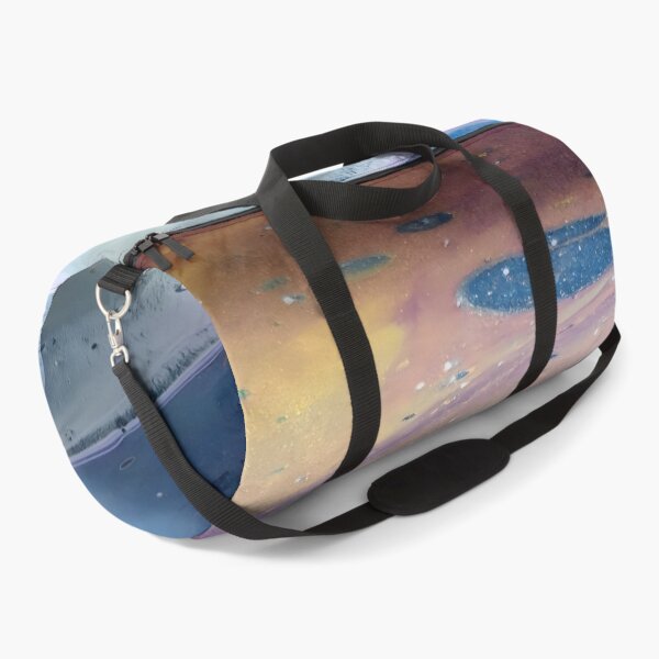 Item preview, Planetary Surface Fluid Art in Purple, Pink, Blue & Gold designed and sold by GezBray.
