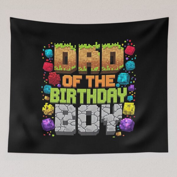 Item preview, Dad Of The Birthday Boy Video Gamer Pixel Birthday 1  designed and sold by MythWoot.