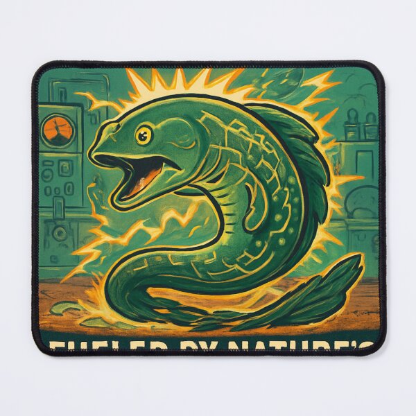 Item preview, Nature's Voltage - Retro Electrical Engineering Art designed and sold by HaciPrint.