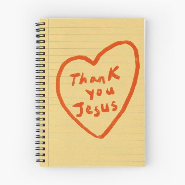 Item preview, Thank you Jesus notebook designed and sold by ssamoey.