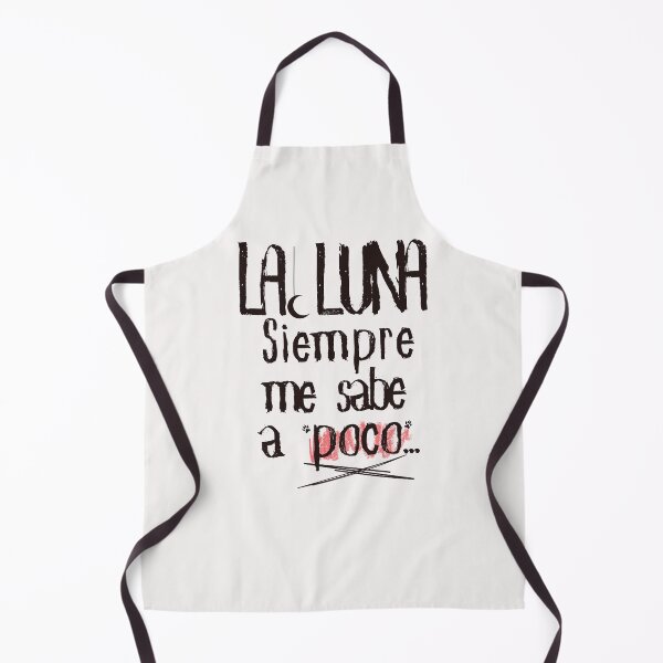 Item preview, Song in Spanish: The moon always tastes bland to me. (Black) designed and sold by Rebeldía Pura.