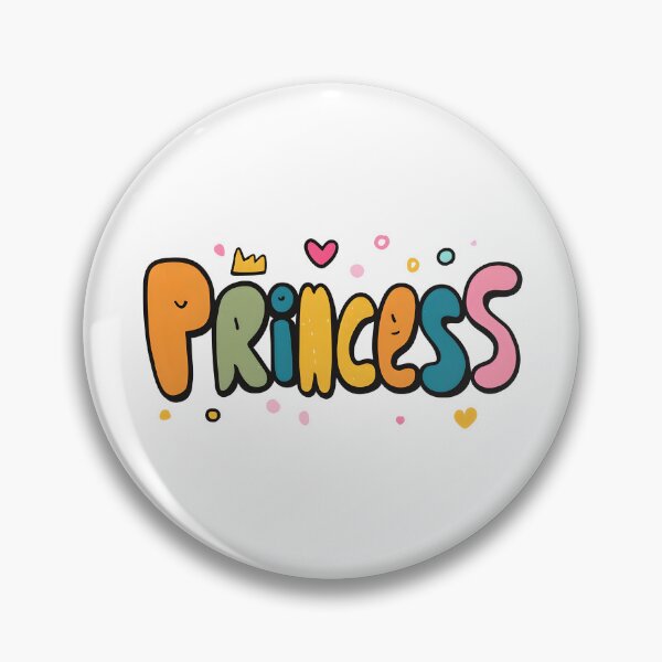 Artikelvorschau, Buntes Prinzessinnen-Logo, lebendiges Kawaii-Märchen-T-Shirt entworfen und verkauft von NostalgiaPrinted.