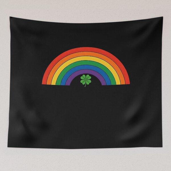 Item preview, Green Four Leaf Clover Rainbow St Patrick's Day kids Women  designed and sold by clothesy7.