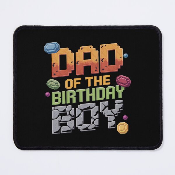 Item preview, Dad Of The Birthday Boy Video Gamer Pixel Number Bday Party designed and sold by MythWoot.