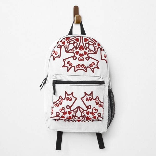 Item preview, Red maple leap pattern motif designed and sold by Whimsical-fairy.