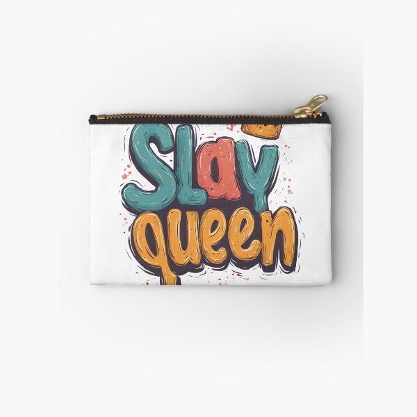 Item preview, Slay Queen Colourful Aesthetic Empowerment Graphic Tee designed and sold by NostalgiaPrinted.