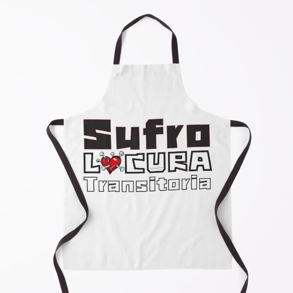 Item preview, Songs in Spanish: I suffer temporary madness in red and black designed and sold by Rebeldía Pura.