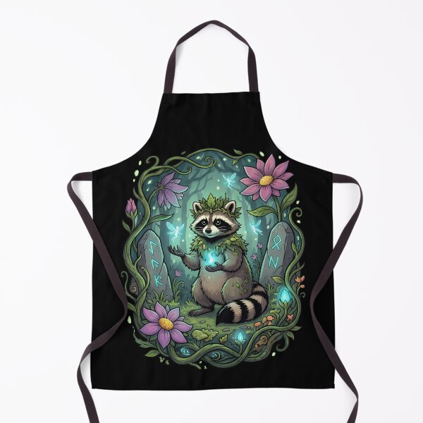 Item preview, Enchanted Forest Raccoon Fantasy Spirit designed and sold by k3rstman1.