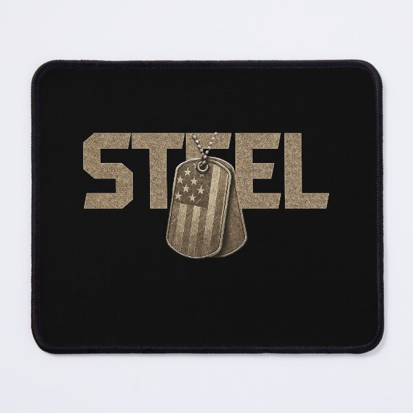 Item preview, STEEL Military Dog Tags Design designed and sold by Callsign 84.