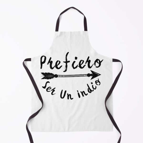 Item preview, Spanish phrase: I prefer to be an Indian. (Series II) designed and sold by Rebeldía Pura.
