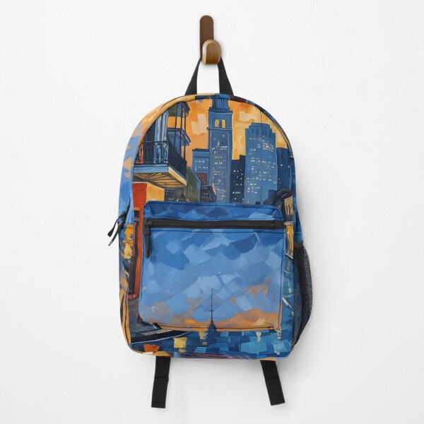 Item preview, modern, abstract city art designed and sold by The-Art-End.