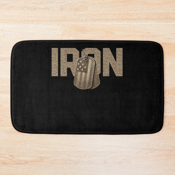 Item preview, IRON Military Dog Tags Design designed and sold by Callsign 84.