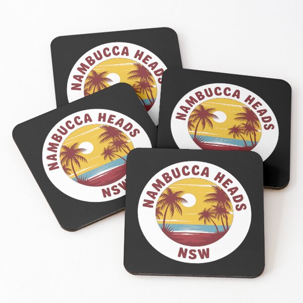 Item preview, Nambucca Heads NSW Beach | Tropical Sunset Travel Design designed and sold by VividOrganica.