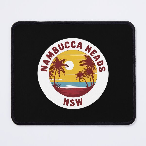 Item preview, Nambucca Heads NSW Beach | Tropical Sunset Travel Design designed and sold by VividOrganica.