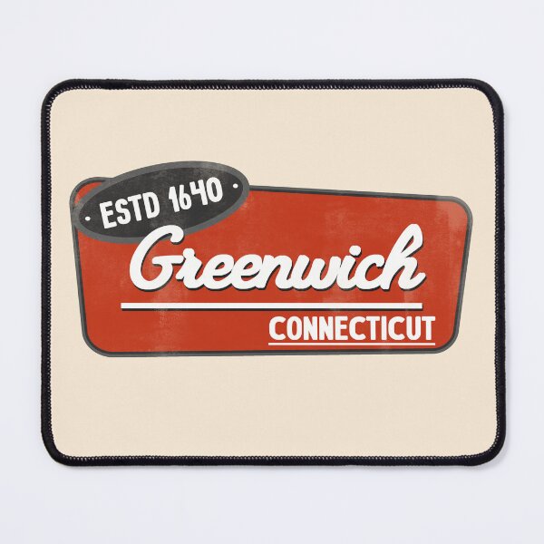 Item preview, Greenwich Connecticut Est. 1640 - Vintage Road Sign Style designed and sold by By Jonh.