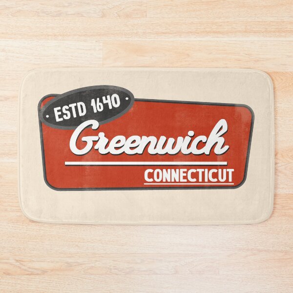 Item preview, Greenwich Connecticut Est. 1640 - Vintage Road Sign Style designed and sold by By Jonh.