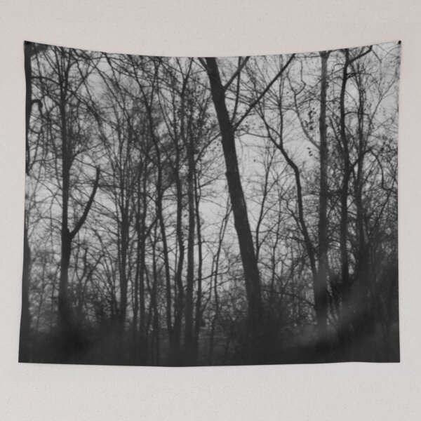 Item preview, Black Bosk I - Melancholy Forest Photograph designed and sold by Irene Estelle.