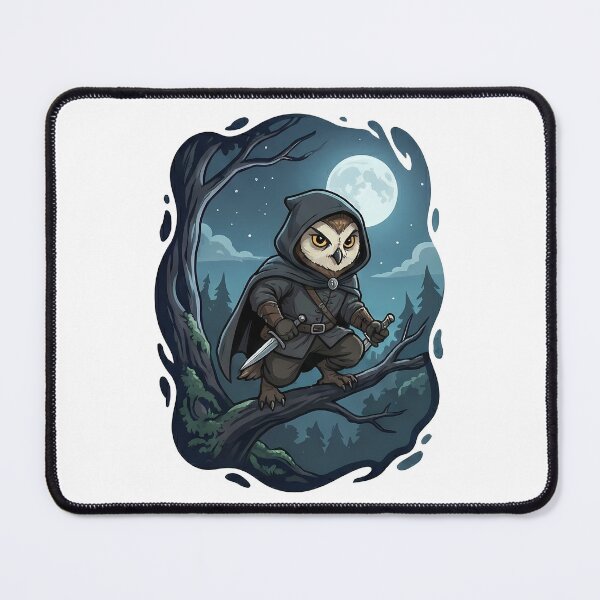 Item preview, Fantasy Owl Assassin Rogue Night Hunter designed and sold by k3rstman1.