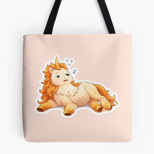 Item preview, Sassy Lazy Unicorn – Cute Grumpy Kawaii Unicorn Sticker Style designed and sold by Still Breathing Studio.