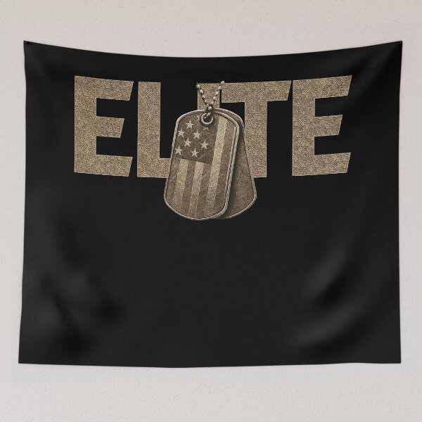 Item preview, ELITE Military Dog Tags Design designed and sold by Callsign 84.