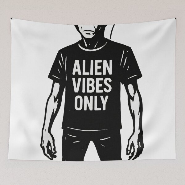 Item preview, Alien Vibes Only designed and sold by EteeArt.