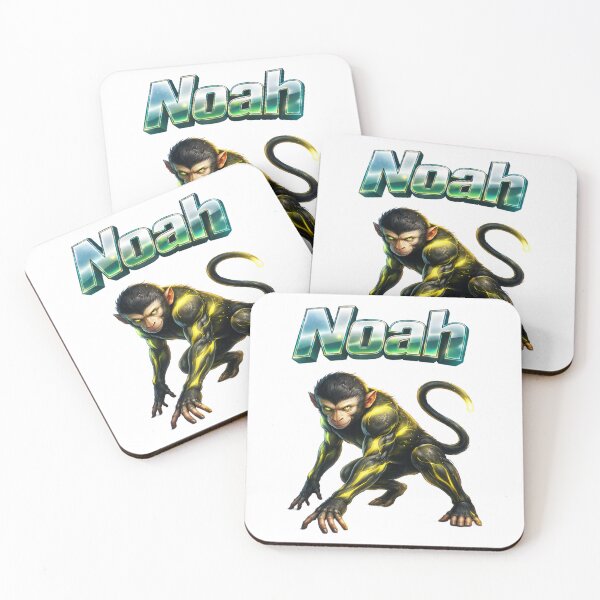 Item preview, Noah Year of the Monkey Eastern Zodiac Monkey Power Strength Design designed and sold by AlexLineArt.