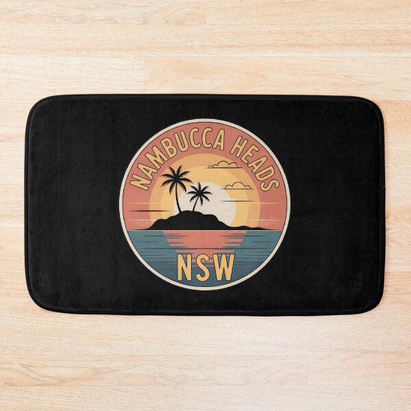 Item preview, Nambucca Heads NSW Sunset  | Coastal Travel Illustration designed and sold by VividOrganica.