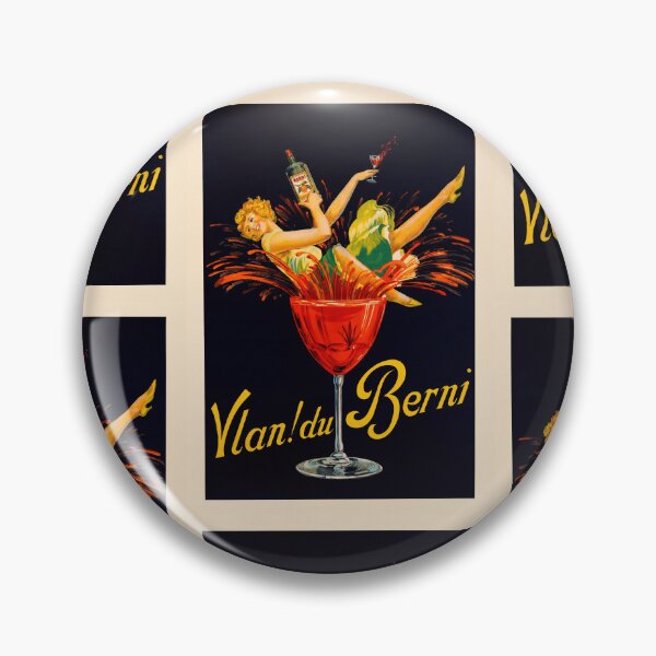 Item preview, Woman In Cocktail Glass Liquor Bottle Advertisement Poster : Colorful Illustration designed and sold by artofuniverse.