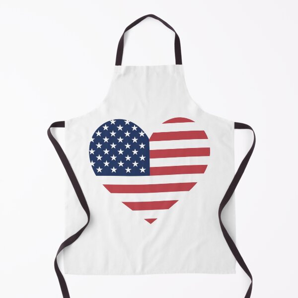 Item preview, USA Flag Heart designed and sold by MarshallStickerX.