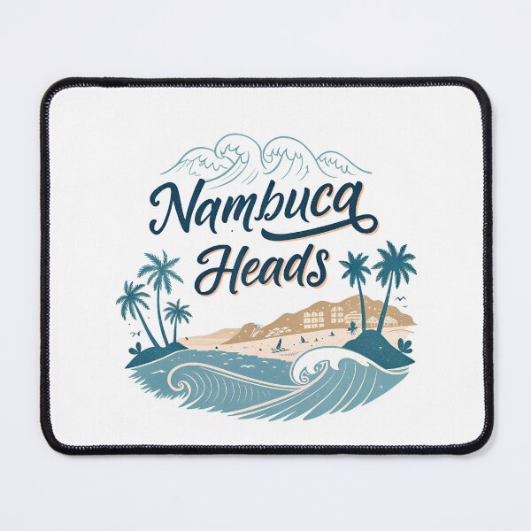 Item preview, Nambucca Heads Coastal Typography | Beach Town City Pride Design designed and sold by VividOrganica.
