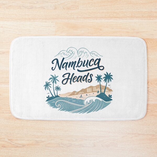 Item preview, Nambucca Heads Coastal Typography | Beach Town City Pride Design designed and sold by VividOrganica.