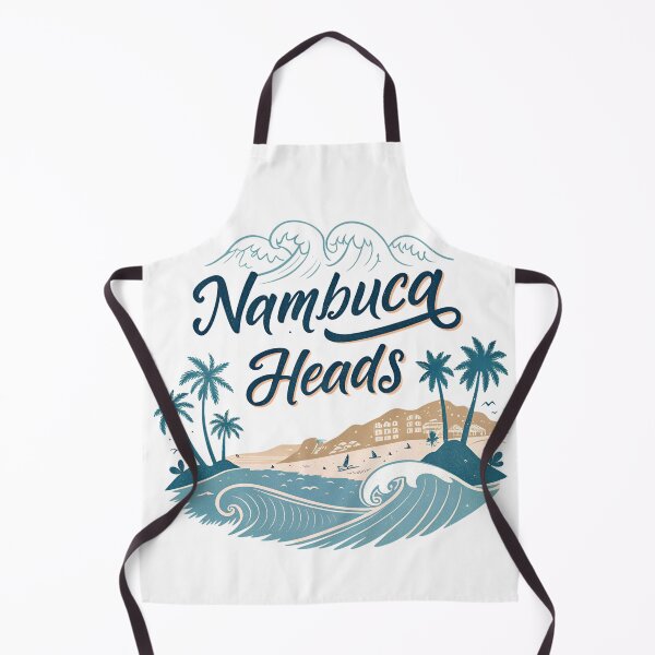 Item preview, Nambucca Heads Coastal Typography | Beach Town City Pride Design designed and sold by VividOrganica.