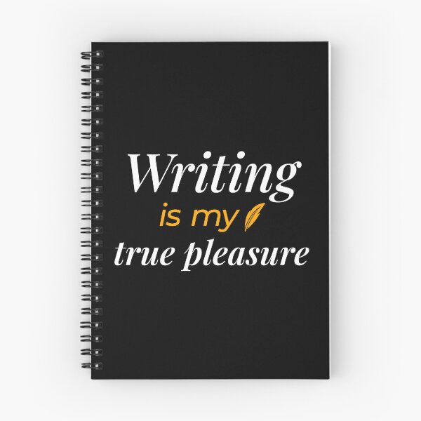 Item preview, Writing Is My Pleasure – Minimal Quote Design for Writers designed and sold by aissa20.