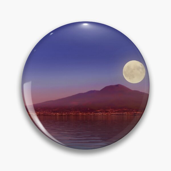 Item preview, Moonrise over Vesuvius designed and sold by John Lines.