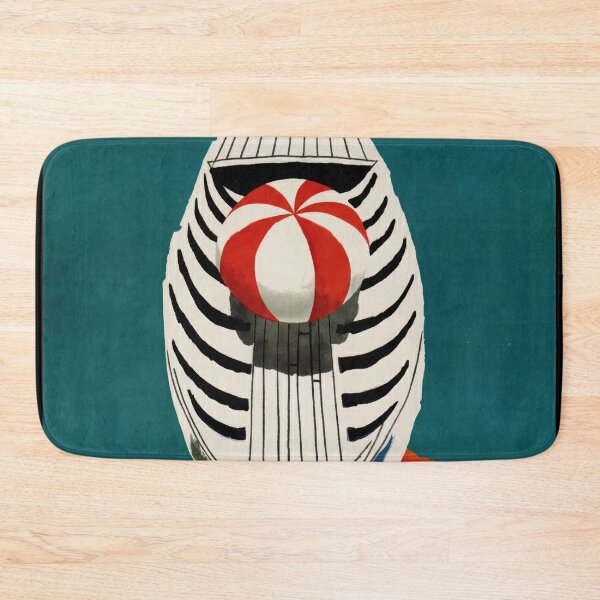 Item preview, Lake Balaton Hungary Boat With Beach Ball Sailboats Travel Poster : Vintage Tourism designed and sold by artofuniverse.