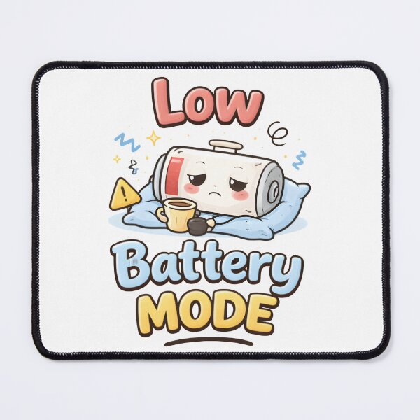 Item preview, Low Battery Mode designed and sold by trendspatterns.