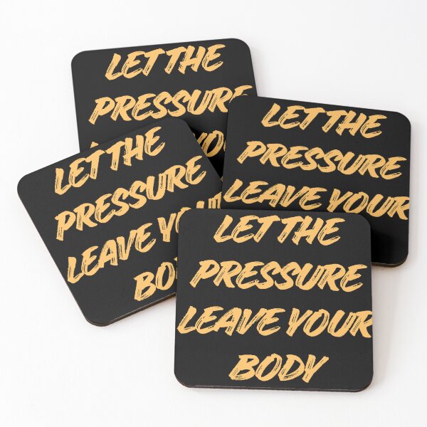 Item preview, Let the Pressure Leave Your Body – Calm & Slow Down Quote designed and sold by designbymahi.