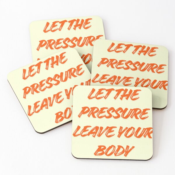 Item preview, Let the Pressure Leave Your Body – Calm & Slow Down Quote designed and sold by designbymahi.