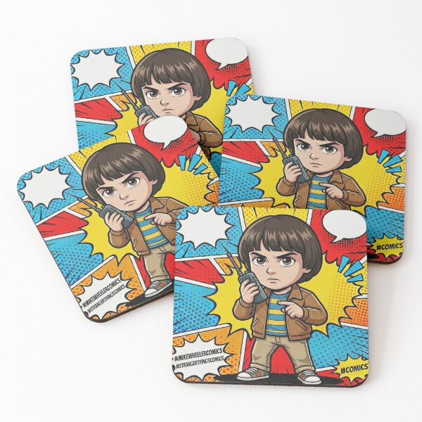 Item preview, Mike Wheeler Comic Style - Stranger Things Pop Art designed and sold by Jonathas0989.