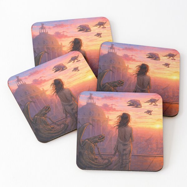 Item preview, Dragon at Sunset designed and sold by FlyingBoutique.
