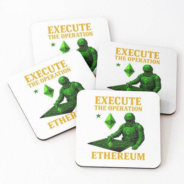 Item preview, Ethereum Execute the Operation - Crypto Tactical Command designed and sold by BitCrop.