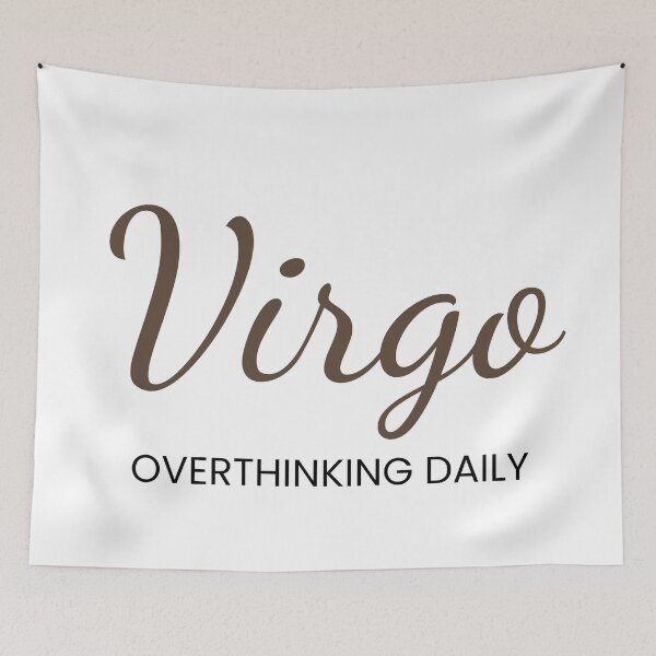 Item preview, Virgo – Overthinking Daily designed and sold by MetaModel Studio.