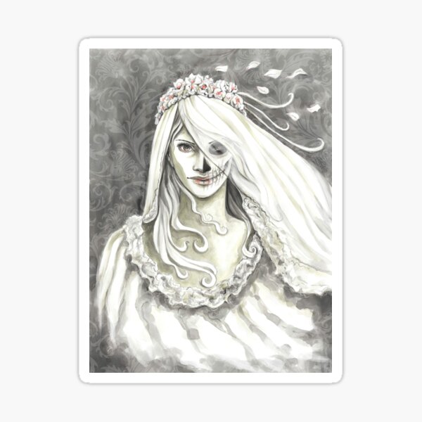 The White Lady Sticker