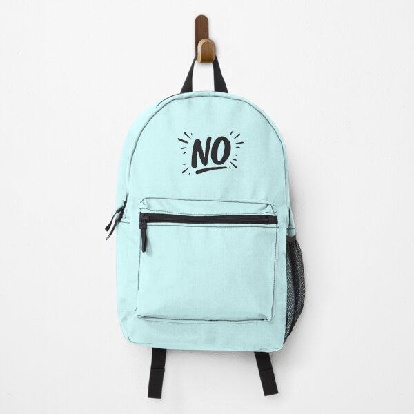 Item preview, No – Minimal Black Text Design | Simple Boundary Statement designed and sold by My Gluten Free Life UK.